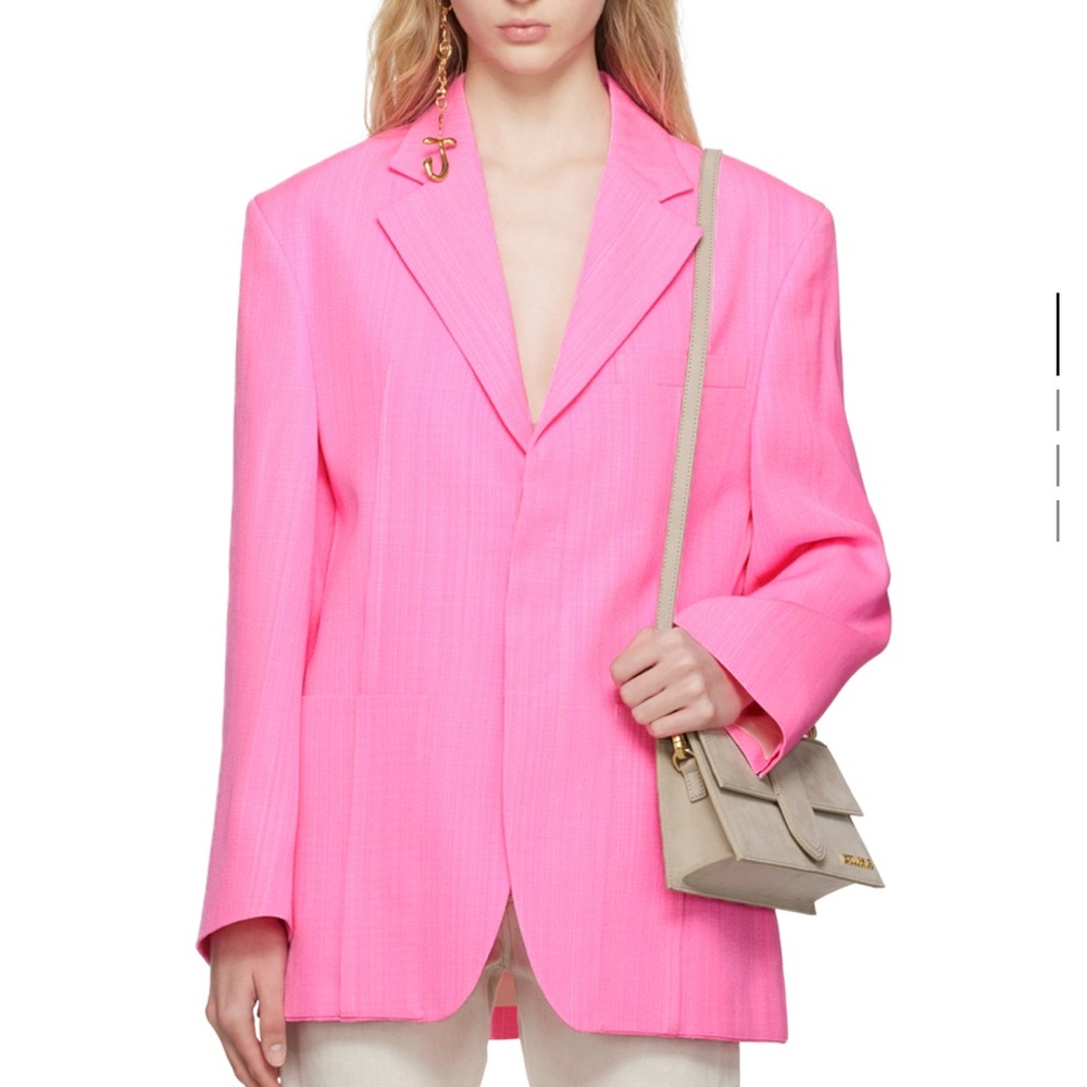 JACQUEMUS LE SPLASH PINK BLAZER